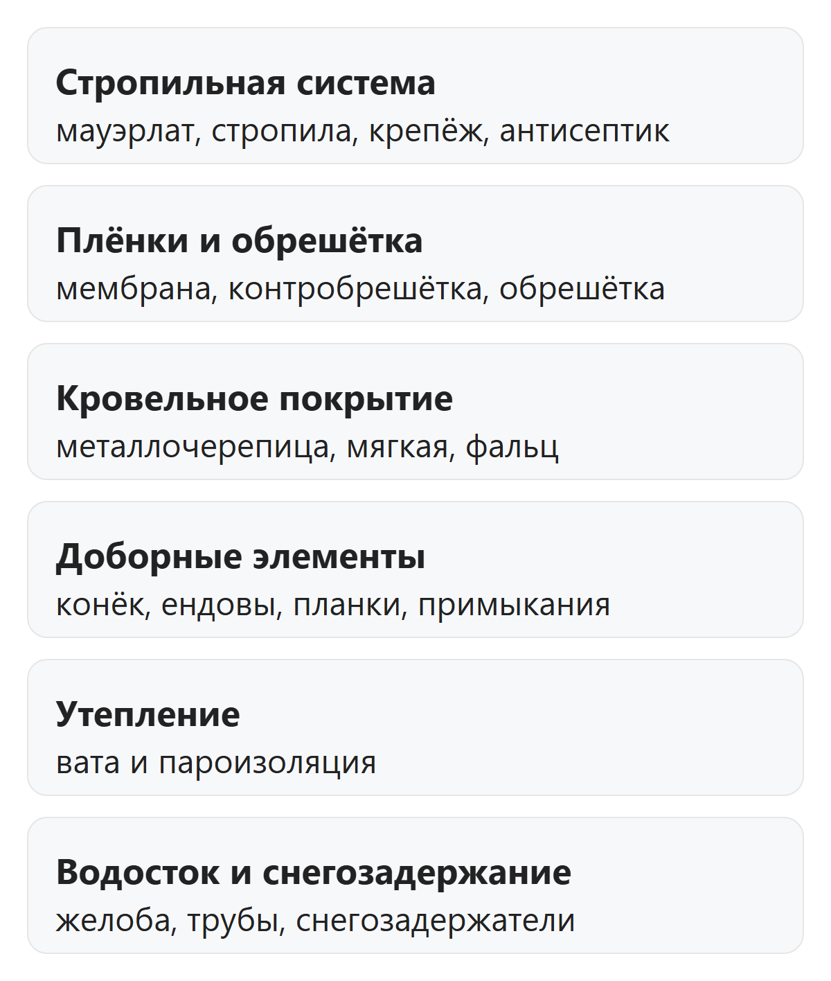 Из чего складывается стоимость крыши частного дома